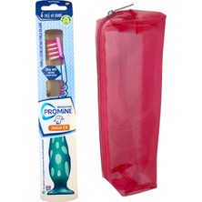 Sensodyne Promine Çocuk 6+ Yaş Diş Fırçası Pembe + Çanta Pembe