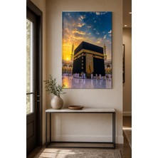 Kabe Desenli Baskılı Cam Tablo – Manevi Uv Baskı Dekoratif Duvar Tablosu