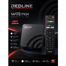Redline Mate Max 4gb Ram / 32GB Android Tv Box – 4K Ultra Hd