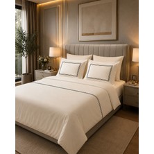 Kapreo Home Sarah Touch Collection 6 Parça Elegant Nakışlı Çift Kişilik Nevresim Takımı