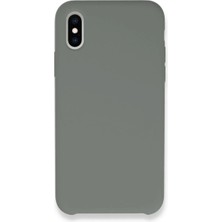 Verto Newface Apple iPhone Xs Max Kılıf Lansman Legant Silikon - Gri