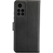 Verto Newface Xiaomi Redmi Note 11T Kılıf Trend S Plus Kapaklı Kılıf - Siyah