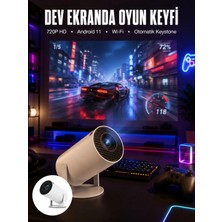 Verto HDMI ve Full Hd Teknolojili 160 Ansı Lümen Kablosuz Projeksiyon Yeni Nesil