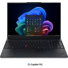 Verto Lenovo Nb E16 Thınkpad 22AY003CTX Ultra 7 258V 32GB 1tb SSD O/b 16 WIN11PRO