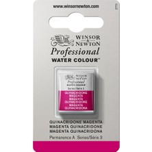 Winsor & Newton : Professional : Yarım Tablet Sulu Boya : Quinacridone Magenta