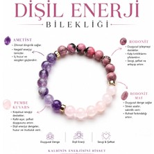 Morlisse Dişil Enerji Bilekliği, Doğaltaş Bileklik, Sevgiliye Hediye