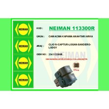 Bescher Kmrsfres Cam Acma Kapama Anahtari Arka Clio Iv-Captur-Logan-Sandero-Lodgy