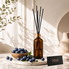 MumvemuM Premium Seri Yaban Mersini Kokulu Çubuklu Oda Kokusu - Amber Şişe 100 ml