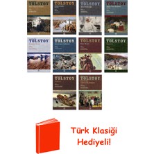 İletişim Yayınları Lev Nikolayeviç Tolstoy 10 Kitap Seti + Türk Klasiği Hediye