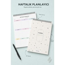 Liamir Studio Haftalık Planlayıcı | Ajanda | Laminasyonlu Karton Kapak | A5 Boyut