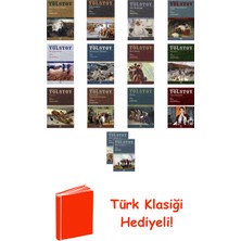 İletişim Yayınları Lev Nikolayeviç Tolstoy 13 Kitap Seti + Türk Klasiği Hediye