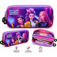 PeriMila K-Pop ve Anime Figürlü Çift Bölmeli Kalem Kutusu