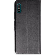 Aydogan's Ayd Xiaomi Redmi 9A Kılıf Trend S Plus Kapaklı Kılıf - Siyah