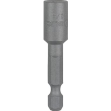 Professional Steckschlüssel Für Sechskantschrauben (Schlüsselweite: 1/4", Länge: 50 Mm)