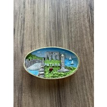 Antik Şehri Manyetik Dekoratif Buzdolabı Süsü, El Yapımı 3D Minyatür Şehir Manzarası, Turistik Hediyelik Eşya