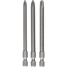 Pro 3 Parça.-Set Ekstra Sert Tornavida Ucu Phillips Vidalar-(Uzunluk: 89 Mm)