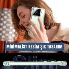 Ehr. Xiaomi 15 ile Uyumlu Darbe Önleyici Sararmaya Dayanıklı Airbag Korumalı Ultra Slim Tpu Şeffaf Silikon Kılıf