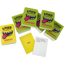 Playmonster Utter Nonsense Naughty Edition - Çılgın Sesler ve Vurgu Oyunu - Yetişkin Versiyonu - Yetişkin Içerik - 17+