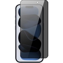 iPhone 17 Pro Max Için 1 Adet Ekran Koruma 1 Adet Z-Rika 3D Premium Privacy Gizlilik Hayalet Ekran Koruma 9h Sağlamlık iphone 17 Pro Max ile Uyumlu Cam