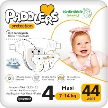 Protection Bebek Bezi 4 Numara Maxi (7-14 Kg) 44 Adet – Jumbo Paket, Maksimum Koruma