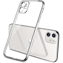 iPhone 11 Kamera Korumalı Şeffaf Silikon Kılıf