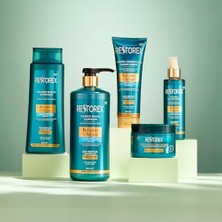 Restorex Keratin & Argan Onarıcı Saç Bakım Şampuanı 900 Mililitre, Yıpranmış ve Hasar Görmüş Saçlar