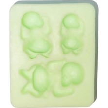 3 Lü Uyuyan Bebek Şeklinde Silikon Pasta ve Seker Hamuru Kalibi 5X3X2 cm Ço-37