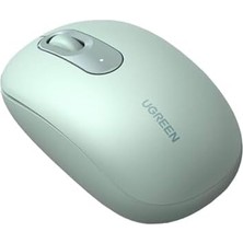 2400DPI 2.4ghz Kablosuz Sessiz Mouse Yeşil