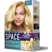 Space Infınıty Set Saç Boyası 10.0 Açık Sarı