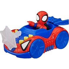 Spidey And His Amazing Spidey Web Crawler Aksiyon Figürü ve Oyuncak Araba