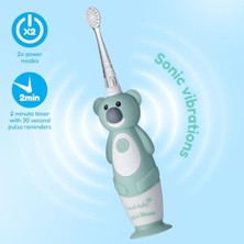 Baby Sonic Brush-Baby Wildones Koala Desenli Çocuk Şarjlı Elektrikli Diş Fırçası, Zamanlayıcılı