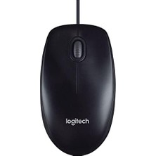 M90 USB Kablolu Mouse, Pc, Mac, Dizüstü Bilgisayar ile Uyumlu, 1000 Dpı Optik Izleme, Sağ ve Sol Elle Kullanıma Uygun, Siyah