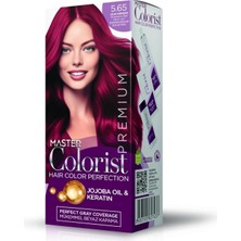 Premıum Yarı Kit Set Saç Boyası 5.65 Çilek Kırmızısı