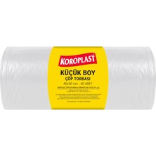 Küçük Boy Çöp Poşeti 40X50 cm 40 Adet, Sızdırmaz ve Yırtılmaz, Ekonomik Çöp Torbası, Geri Dönüştürülebilir Atık Torbası, Doğa Dostu, Sürdürülebilir Dayanıklı Çöp Poşeti
