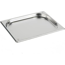 Paslanmaz Çelik Gastronom/gastronorm Küvet Gn 1/2-20 (32,5 x 26,5 x 2 Cm)