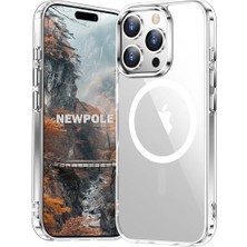 iPhone 16 Pro Max Için Magsafe ile Uyumlu Kılıf Şeffaf Darbelere Dayanıklı Sararma Karşıtı Yüksek Lens Çevresi Güçlü Manyetik Tutuş Apple iPhone 16 Pro Max Için Magsafe ile Uyumlu Kılıf