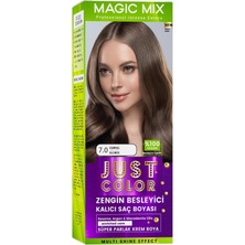 Mix Kıt Parlak ve Canlı 7.0 Kumral Kalıcı Saç Boyası Kumral