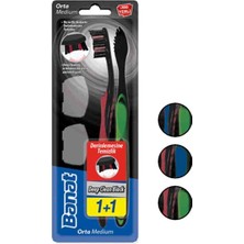 Deep Clean Black 2'li Diş Fırçası