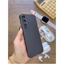 Süper Ince Mat Ultra Thin Silikon Kılıf Siyah  Galaxy A16 ile Uyumlu