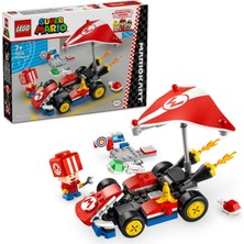 Super Mario: Mario Kart – Standart Kart 72032, 7 Yaş ve Üzeri Erkek ve Kız Çocukları Için Yaratıcı Oyuncak Yapım Seti, Toad Figürü ve Fazlası, Doğum Günü Hediyesi (174 Parça)
