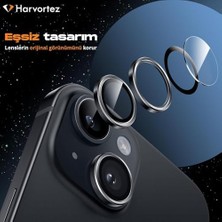 iPhone 14,14 Plus Için, Kamera Lens Koruyucu, Basit Kurulum, Hd Berrak Görüntü, Metal Çerçeve, 9h Temperli Cam, Çizilmeye Dayanıklı, Camera Lens Protector (Mor)