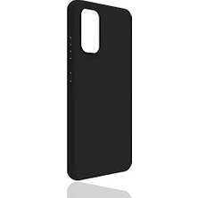 Galaxy Ile Uyumlu A51 Kılıf Biye Silikon, Siyah