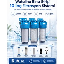 Watalina Bina Girişi 10" Filtrasyon Sistemi (Filtresi Dahil) Uzun Ömürlü ve Etkili Su Arıtma Çözümü
