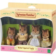 Sylvanian Families 4172 Knacks Ailesi Sincap, Çok Renkli