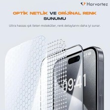 iPhone 16 Pro / 17/17 Pro Ekran Koruyucu Için Ultra Berrak, Anti-Statik, 9h Süper Güçlü Cam, 5d Tam Koruma, Toza & Çizilmelere Dayanıklı, Kılıf Dostu, Yok Hissi Verir - Kolay Takılır