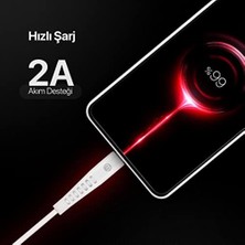 By Usb-A - Lightning 2A Şarj Kablosu 300CM-BEYAZ