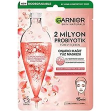 2 Milyon Probiyotik Türevi Içeren Onarıcı Kağıt Yüz Maskesi