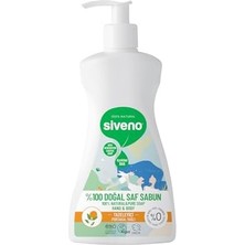 SIVENO%100 Doğal Sıvı Kastil Sabun Portakal Yağlı Tazeleyici Nemlendirici Arındırıcı Bitkisel Vegan 300 ml