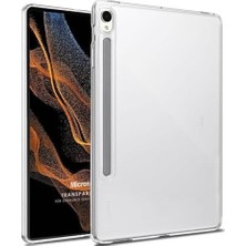 Galaxy Tab S9 Fe Için Kılıf Transparent Soft Şeffaf [galaxy Tab S9 Fe ile Uyumlu Kılıf - Şeffaf]