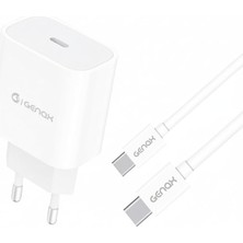 25W Type-C Hızlı Şarj Seti – Adaptör + Kablo